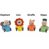 Wooden Pull Back Animal Cars  Wooden Pull Back Animal Cars